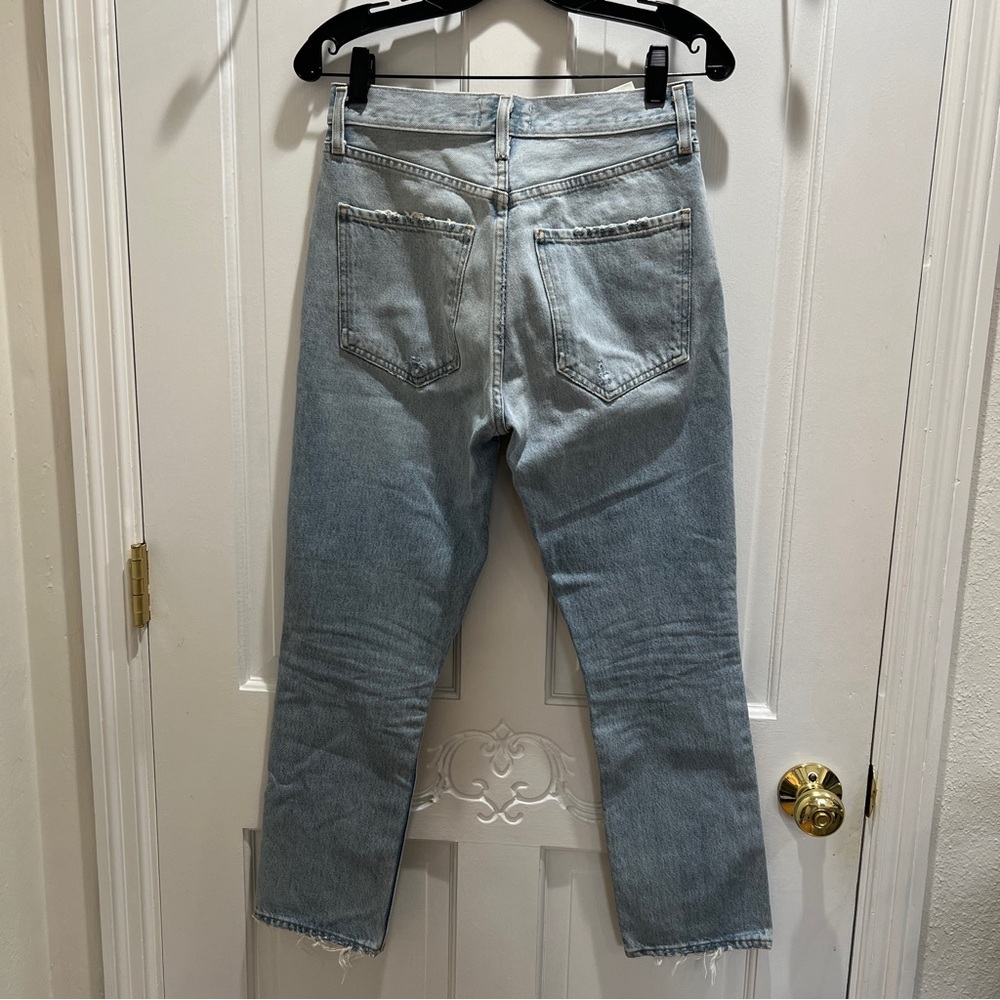 AGOLDE Riley High Rise Straight Crop Jean - Picture 9 of 9